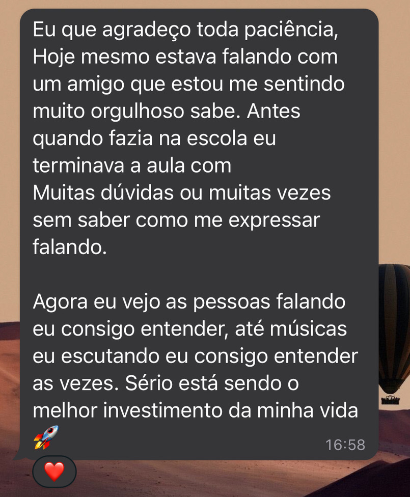 Depoimento de aluno destravado 03
