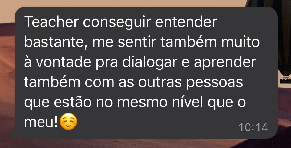 Depoimento de aluno destravado 04