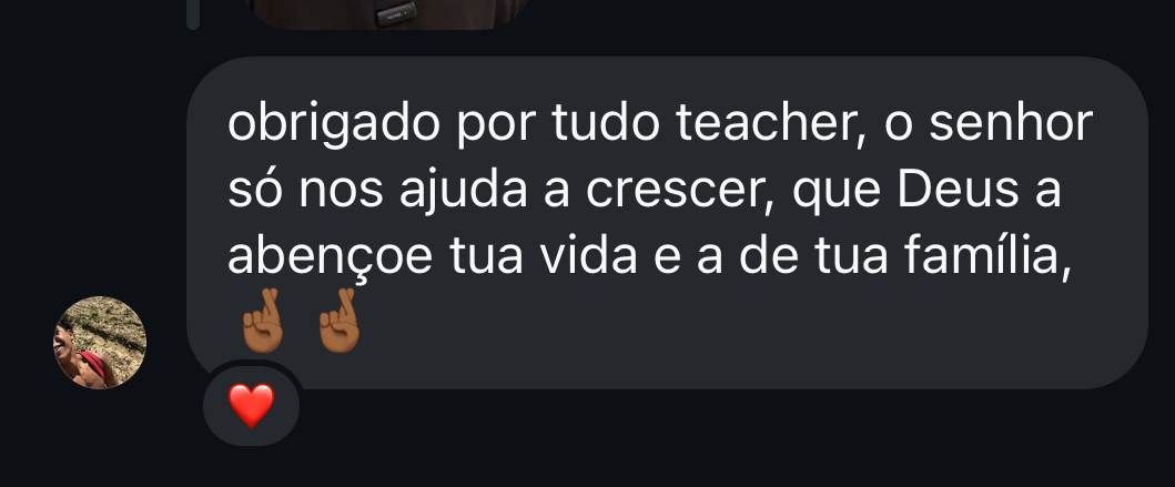 Depoimento de aluno destravado 05