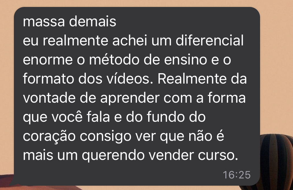 Depoimento de aluno destravado 10